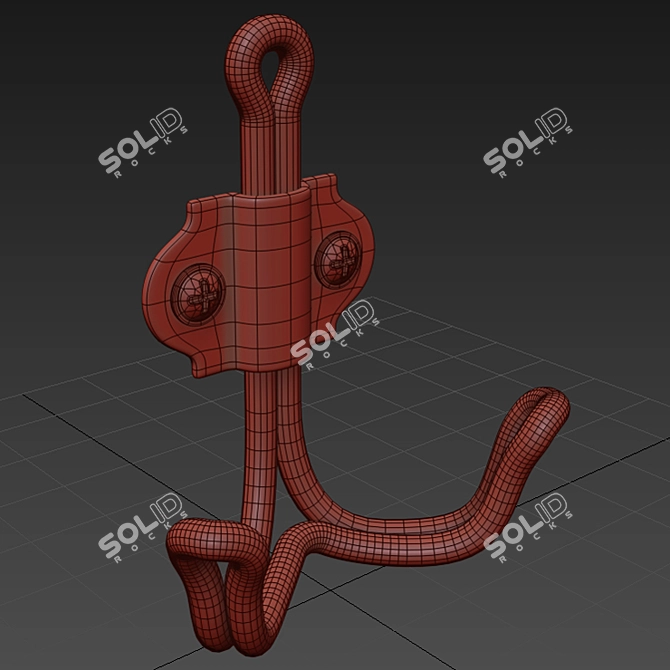 Versatile Double Hook - IKEA Svartsjon 3D model image 3