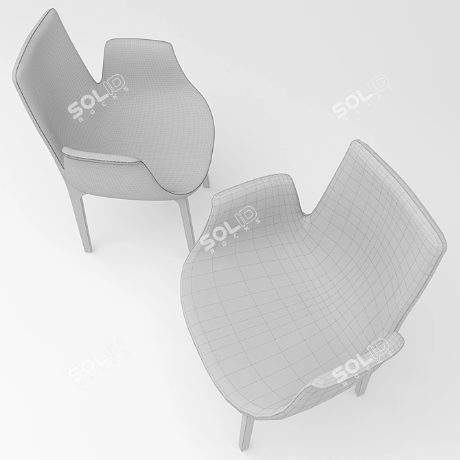  Modern Poliform Ventura Cabinet 3D model image 3