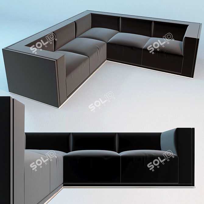 Cosmorelax "Norris" Sofa 3D model image 1