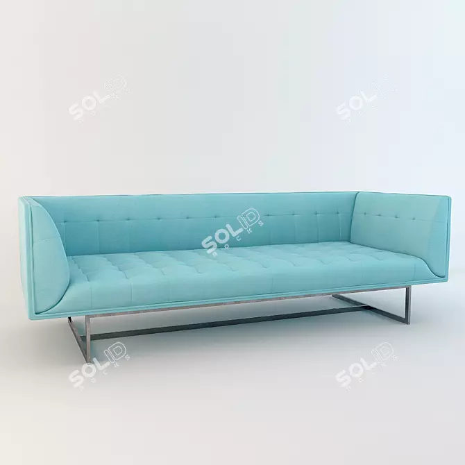 Kardiel Edward Mid-Century Sofa 3D model image 1