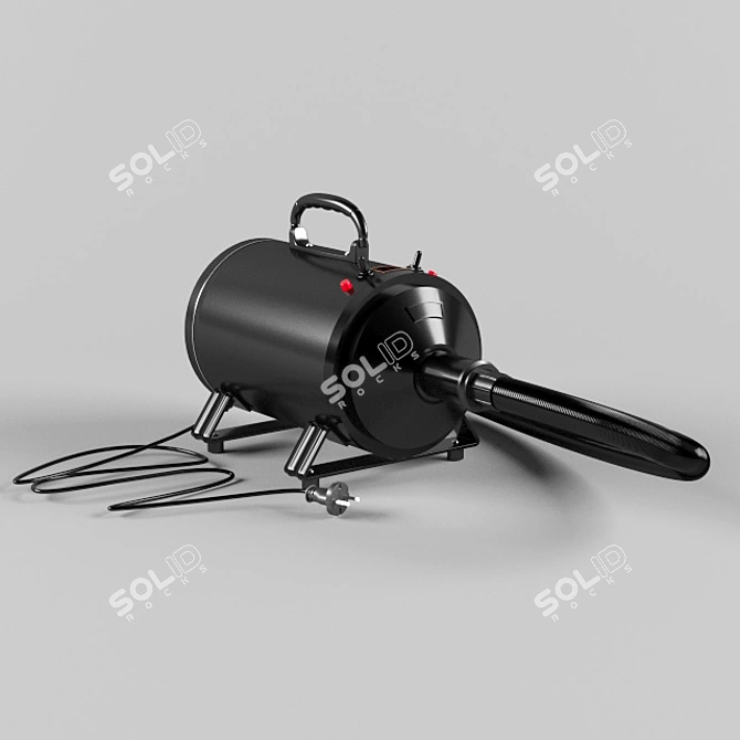 PetPro AirDry: Compressor Hair Dryer 3D model image 1