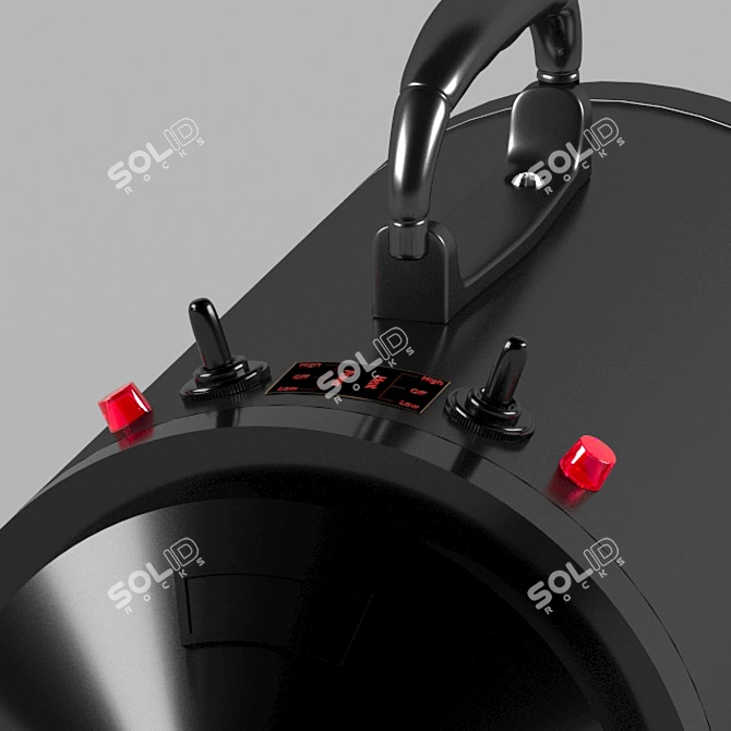 PetPro AirDry: Compressor Hair Dryer 3D model image 3