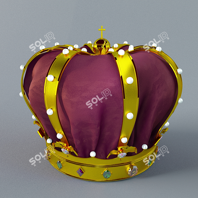 Vienna Crown: 19th Century 3D model image 1