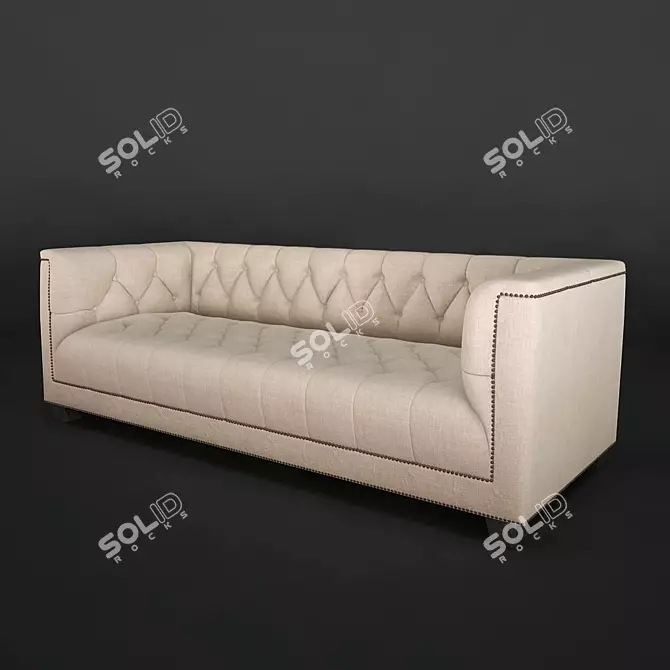 Elegant Eichholtz Chairs & Sofa's: CHR06311 3D model image 1