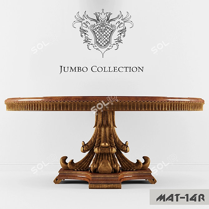 14R Jumbo Collection: Unwrapped MAPS & Materials 3D model image 1