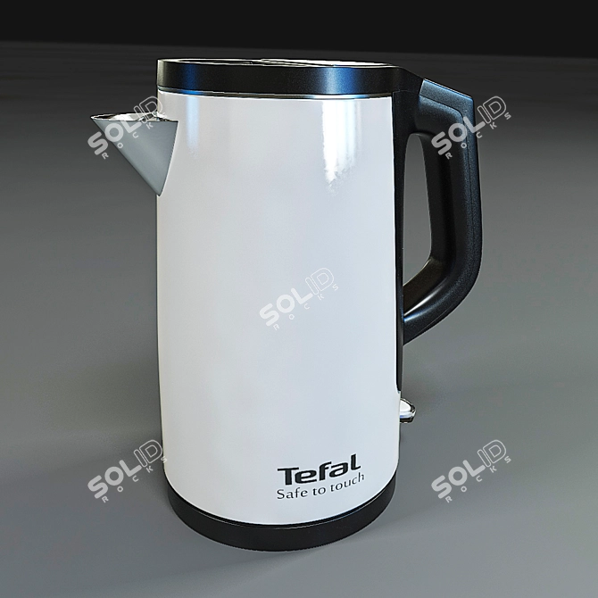 TEFAL SafeTouch Kettle 3D model image 1