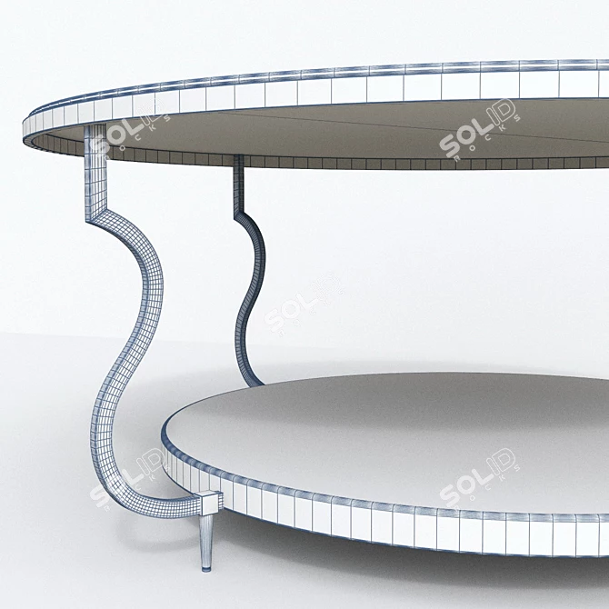 Elegant Cocktail Table by Bolier 3D model image 2