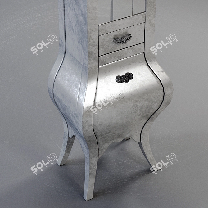 Eurodesign Prestige Glass Display Case 3D model image 3