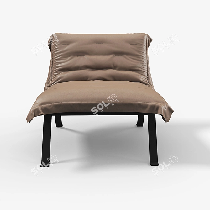 Contemporary Stitch Armchair 3D model image 2