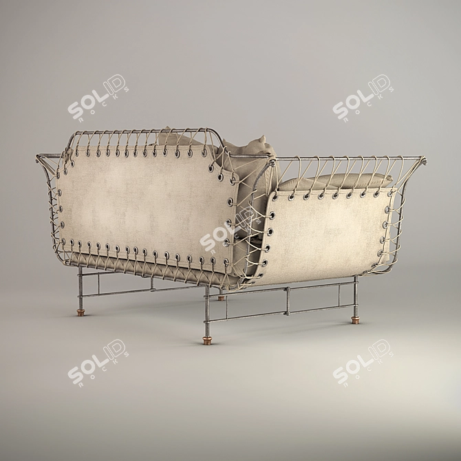 Dr. Livingstone's Portable Sleeping Haven 3D model image 2