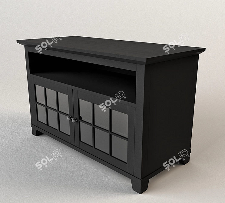 Slick Salamander SDAV1 Matte Black 3D model image 1