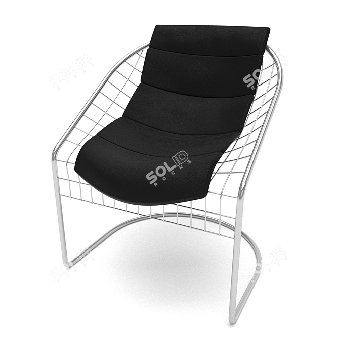 Reko Chair: Stylish & Comfortable Office Chair 3D model image 2