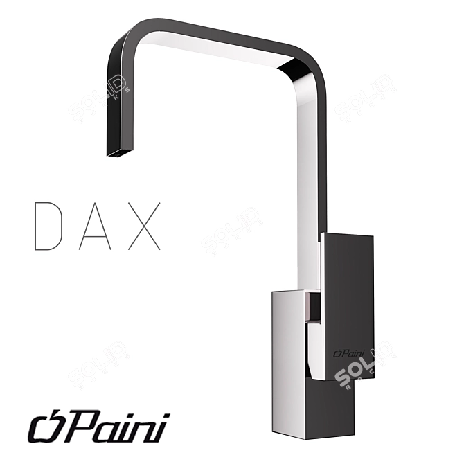 Paini DAX Kitchen Mixer 3D model image 1