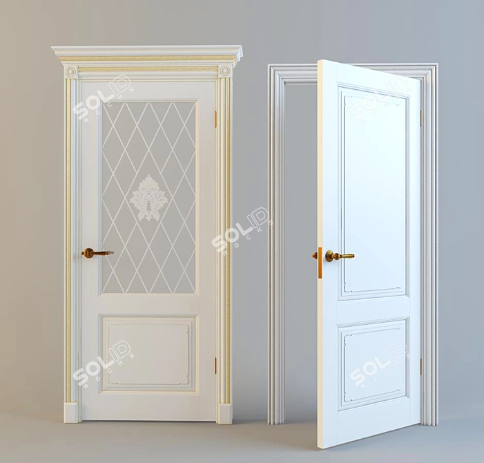 Royal Collection Doors - Volhovets 3D model image 3