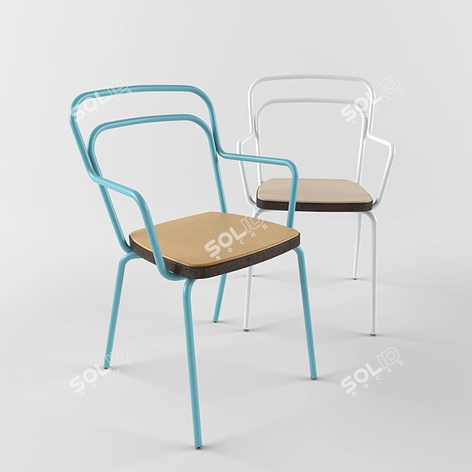 Comfort King - Ergonomic Chair 3D model image 1