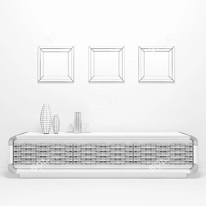 3D Modo Caffe Collection - Exquisite Decor 3D model image 3