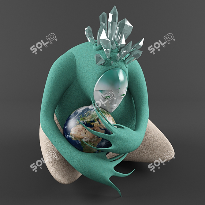 Inspiration Clay Modeling Kit 3D model image 1