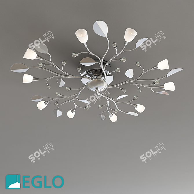 Modern Stylish Lamp for Ceiling - Eglo Siano 90,751 3D model image 1