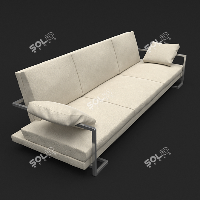 Modern Urban Sofa 3D model image 2