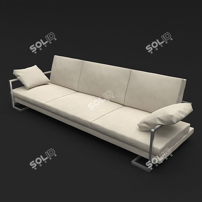 Modern Urban Sofa 3D model image 3