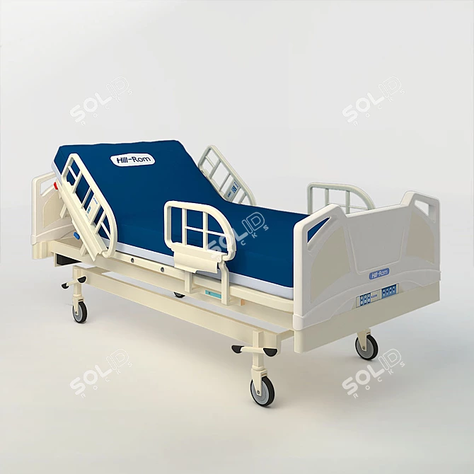 Hill-Rom Medical Bed 3D model image 1