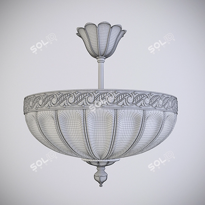 BRIZZI Lamp: Modern Design (02228 WP) 3D model image 2