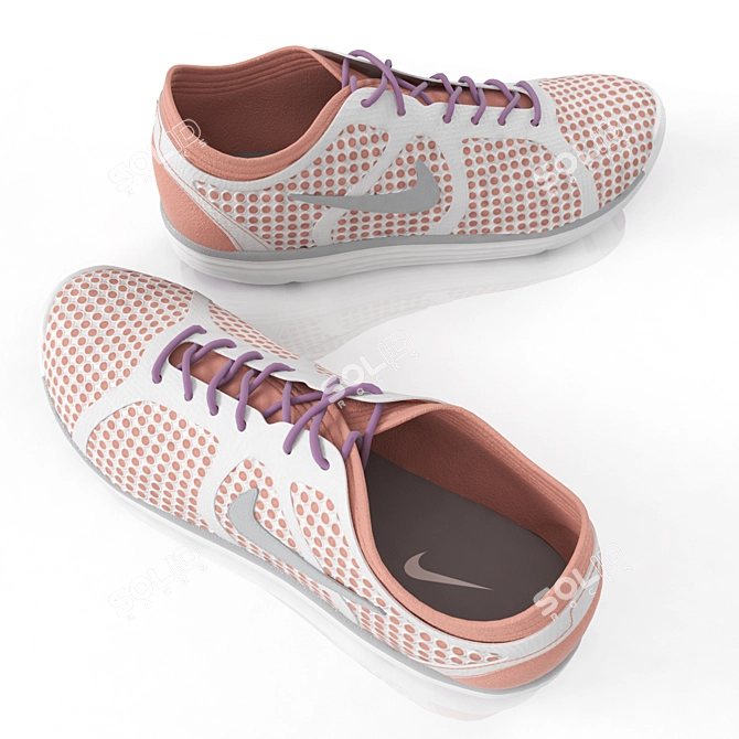 Nike Trainer 3D Model: Premium Athletic Shoe 3D model image 3