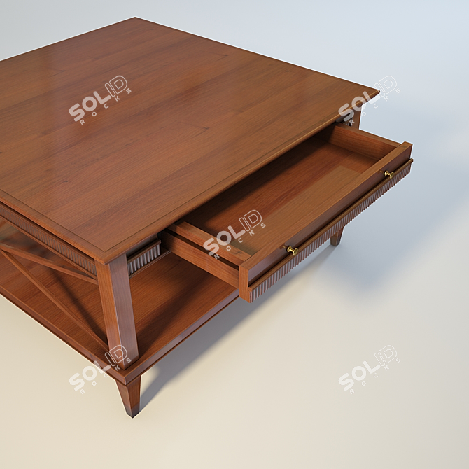 TOSATO DESIDERI Square Coffee Table 3D model image 2