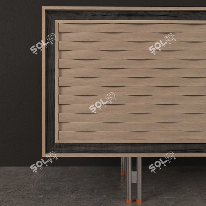 Italian Elegance: Dale A-612 Sideboard 3D model image 2