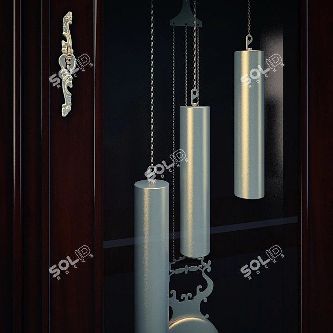 Benedetta Grandfather Clocks 3D model image 3