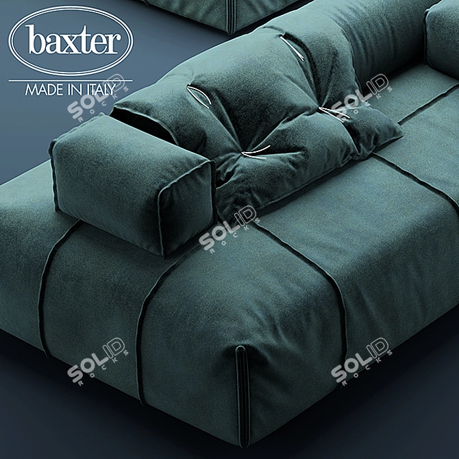 Panama Bold Modular Sofa 3D model image 3