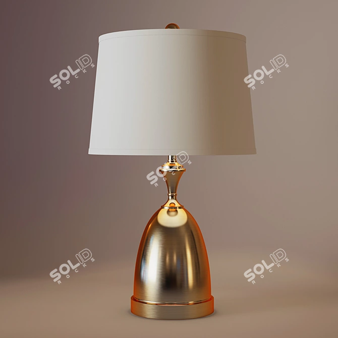 UTTERMOST Avella Table Lamp 3D model image 1