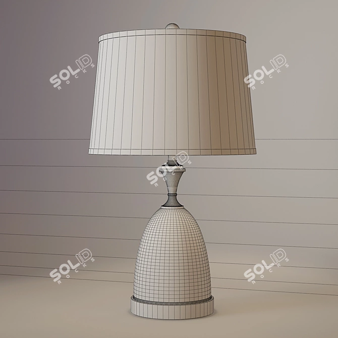 UTTERMOST Avella Table Lamp 3D model image 2