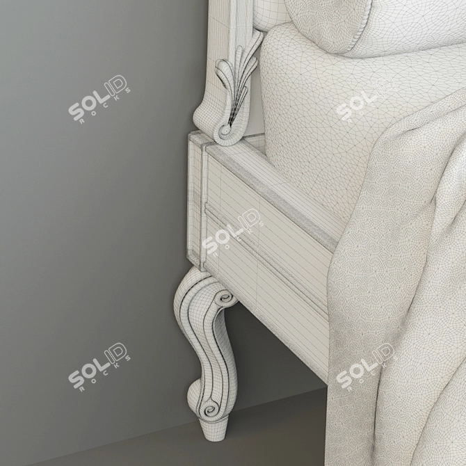 Irenze Bed Collection: Silvano Grifoni 3D model image 2