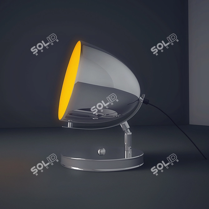 Aviator Style Axxis Desk Lamp 3D model image 1