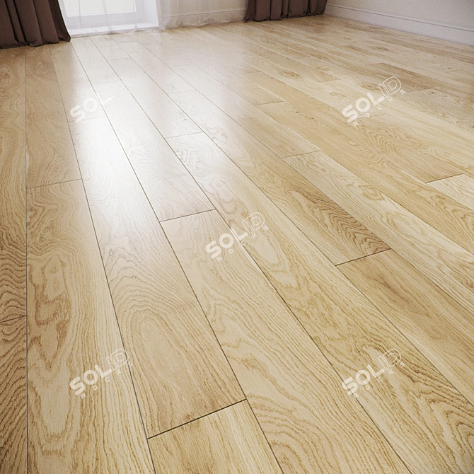 Oak Floorboard: ASKANIA PICCOLO - 3ds Max, FBX, OBJ 3D model image 1