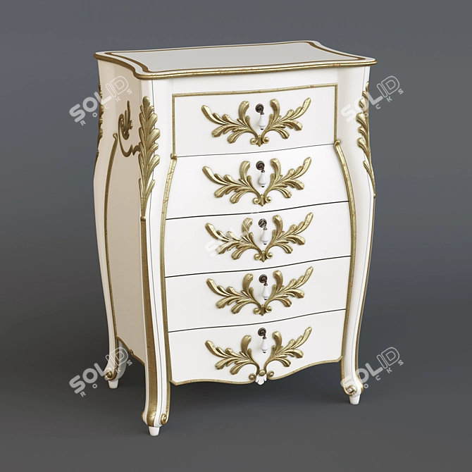 Irenze Chest by Silvano Grifoni 3D model image 1