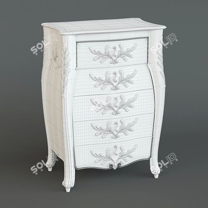 Irenze Chest by Silvano Grifoni 3D model image 2