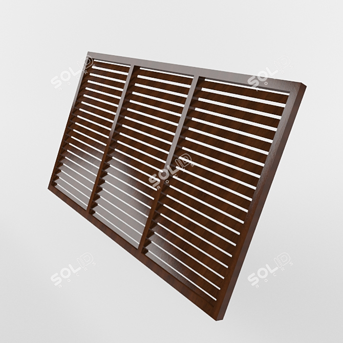 Decorative Radiator Screen - 3D Render & File 3D model image 2