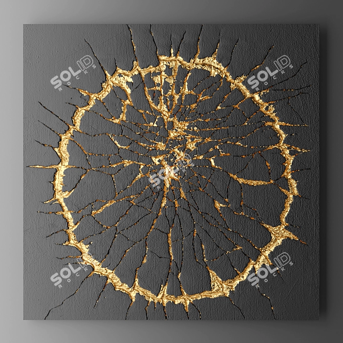 Custom 3D Panel: Handcrafted Wall Decor 3D model image 1