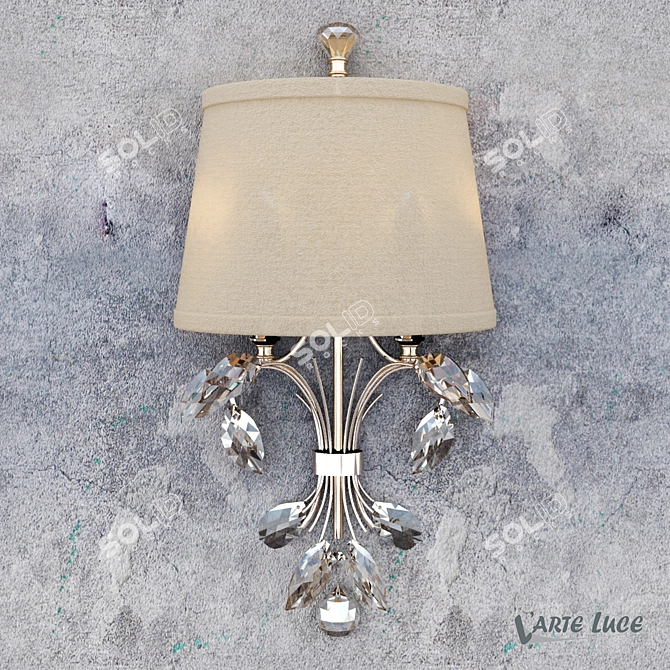  Modern Wall Sconce: ARB LARTE LUCE 3D model image 1