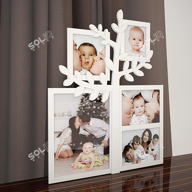 Tree-Shaped Decor Frame (400x500mm) 3D model image 1