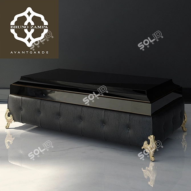 Luxurious King Coffee Table 3D model image 1