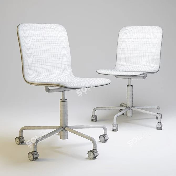 Sleek and Stylish: Magis Soho Office Chair 3D model image 2