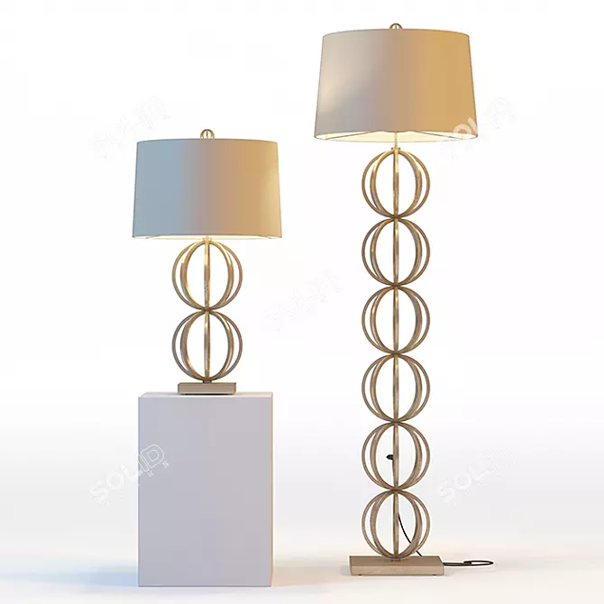 Arteriors Millennium Lighting Collection 3D model image 1