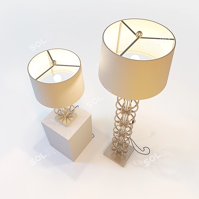 Arteriors Millennium Lighting Collection 3D model image 2