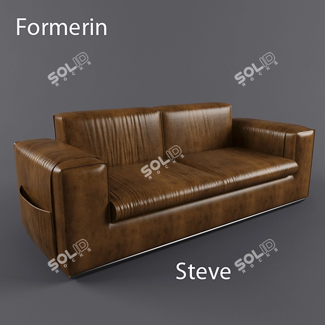 Formerin Steve: Sleek and Stylish Sofa 3D model image 1