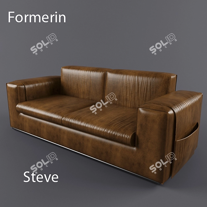 Formerin Steve: Sleek and Stylish Sofa 3D model image 2