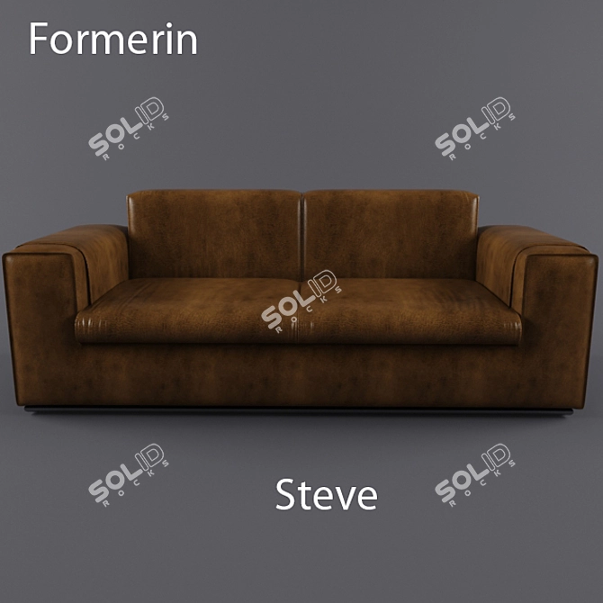 Formerin Steve: Sleek and Stylish Sofa 3D model image 3