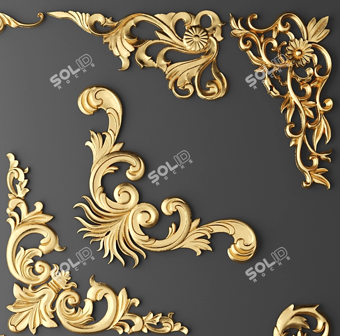 Stucco Art Kit 3D model image 2